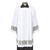 RJ Toomey G4527 Augustinian Collection Alpha & Omega Lace Surplice-Large