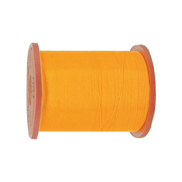 Almencla Fil de Montage de Mouches Filaments Fil Matériel de Montage de Mouches Fluorescent Accessoires Fluorescent Orange