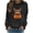 Black, variant on Mifsaly Womens Halloween Sweatshirt Cute Cartoon Cow Pumpkin Graphic Sweaters Long Sleeve Soft Comfortable Loose Fit Pullover Top