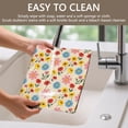 thumbnail image 4 of Placemat, Pioneer Flower Floral Print Pattern Place Mats Table Mat Set Of 2, PVC Washable Placemats for Party Kitchen Dining Decoration, 18x12 Inch, Fade Resistant, 4 of 6