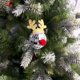 thumbnail image 2 of New Christmas Disco Ball Ornaments Elk Hat Xmas Tree Pendant Snowman Santa Claus Hanging Ball Merry Christma Decor New Year 2025, 2 of 5