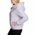 thumbnail image 2 of LukkaLux Womens Fleece Lined Funnel Neck With Buttons Hoodie, 2 of 3