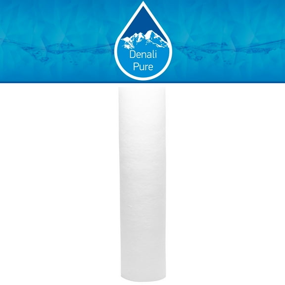 Replacement DuPont WFPFC5002 Polypropylene Sediment Filter - Universal 10-inch 5-Micron Cartridge for DuPont WFPFC5002 Universal Whole House System - Denali Pure Brand