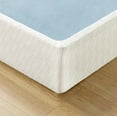 thumbnail image 2 of Mellow 7.5" Metal Box Spring with Wood Slats and Fabric Cover, Queen, 2 of 10