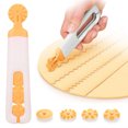 thumbnail image 4 of Cake Demould Cortero Masa Doméstica Molde para Hornear Herramienta Horno Plástico Reutilizable Fácil Soportar Pastel Galletas, 4 of 9