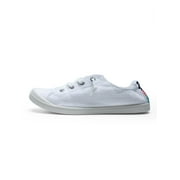 White Canvas Shoes - Walmart.com