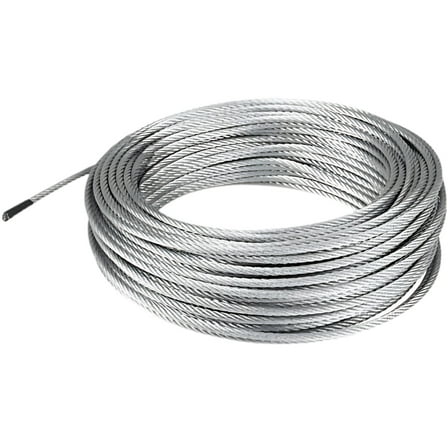 316 Stainless Steel Cable Wire Rope 1/8" 1x19 - 100 ft DIY Decking Railing