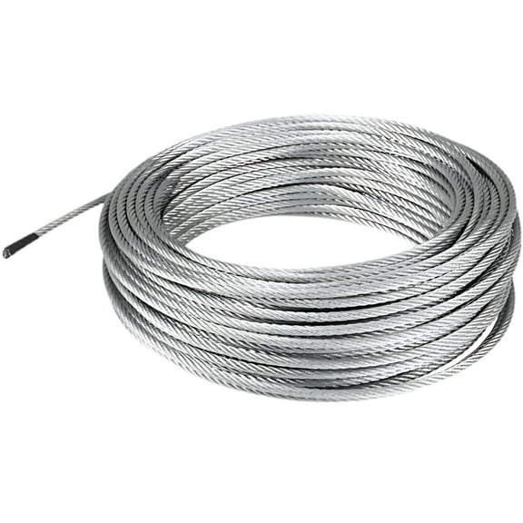 316 Stainless Steel Cable Wire Rope 1/8" 1x19 - 100 ft DIY Decking Railing