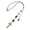 A, variant on Cross Car Hanging Ornament,Car Rear View Mirror Decoration Accessories, Cute Blessing Vehicle Interior Pendant Present for Women