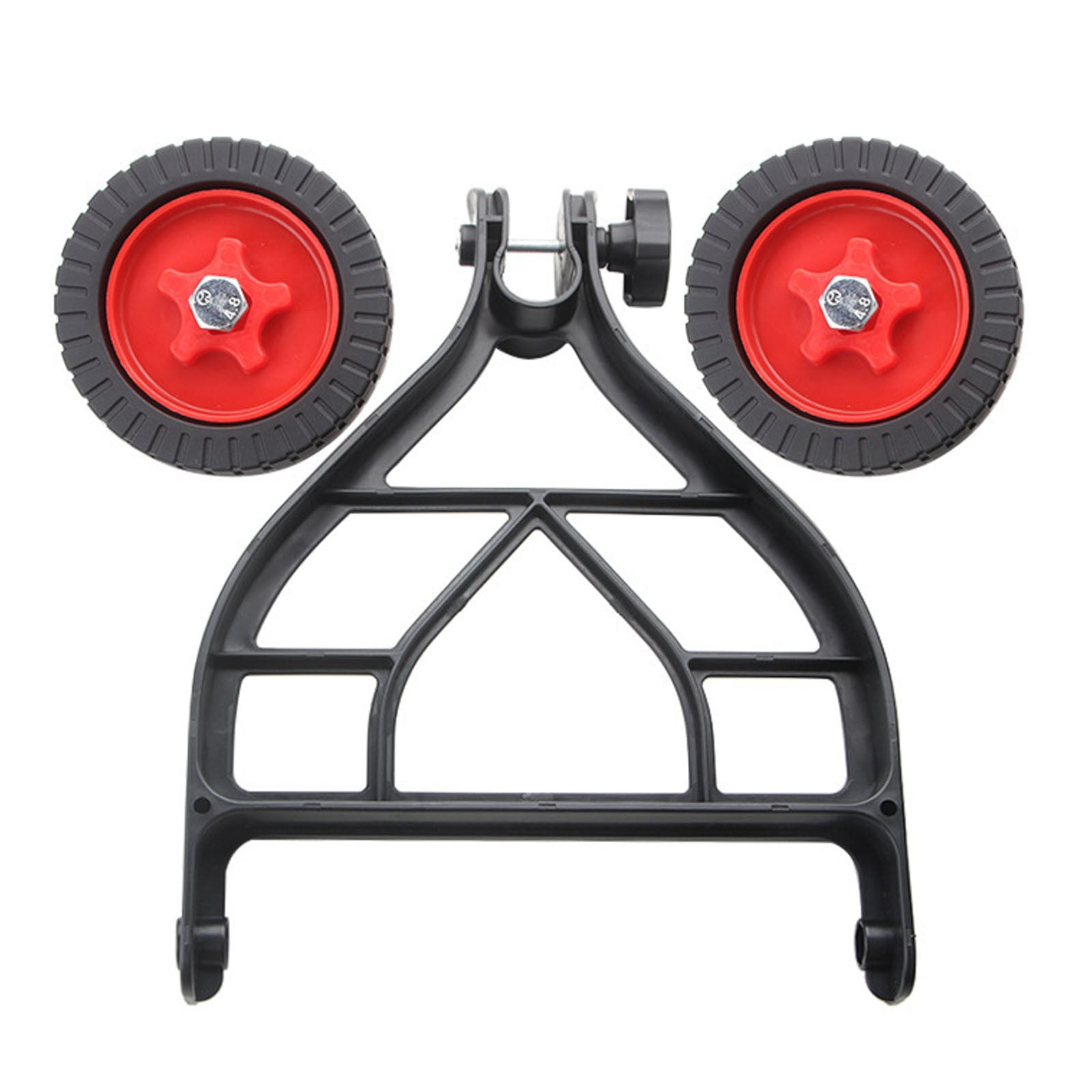 Roues Auxiliaires Réglables Pour Coupe-bordures - Paire De Roues De 15 Cm - Hauteur Ajustable - Compatible Avec La Plupart Des Tondeuses - 9