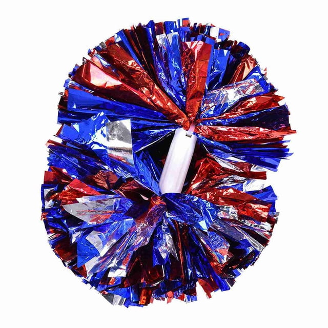 Pompones De Mano, Accesorio De Porristas De Colores Brillantes, Pompones Deportivos Con Antideslizante Para Fiesta De Baile