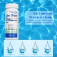 thumbnail image 2 of 4 en 1 Tiras de prueba de PH Dureza de alcalinidad Una botella Papel de probador de agua de SPA Hugtrwg  Para estrenar, 2 of 9