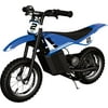 Razor Dirt Rocket MX125 - Blue, Miniature Electric Powered Ride-on Bike, for Kids 7+