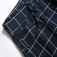 thumbnail image 4 of LZLER Men's Plaid Dress Pants Casual Stretch Chino Pant for Men, 4 of 5