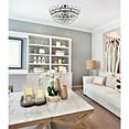thumbnail image 2 of Emilia 20 inch flush mount in black, 2 of 8