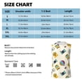thumbnail image 5 of Lsque Travel Elements Print Men's Cotton Blend Sleeveless Muscle Shirts (S-3XL)- Moisture Wicking, Odor Protection, UPF 30+,Medium, 5 of 8