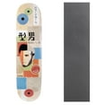 thumbnail image 1 of Cal 7 Graphic Skateboard Deck With Grip Tape | Canadian Maple | 8.0 inch (Charleston), 1 of 1