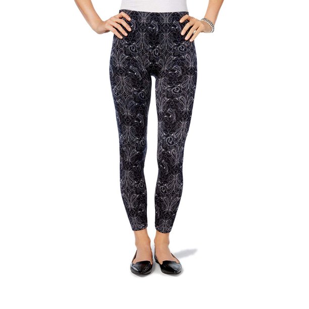 Hue Hue First Looks Women Seamless Rayon Blend Leggings Pants