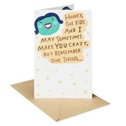 American Greetings Father's Day Card for Husband (Boring Without Us)