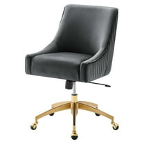 Side Dining Chair, Grey Gray, Velvet, Modern Contemporary, Kitchen Room Cafe Bistro Restaurant Hospitality