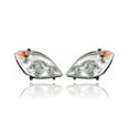 thumbnail image 1 of Headlight Assembly - Compatible/Replacement for '10-13 Mercedes-Benz Sprinter Van - Halogen Chrome - Pair, Left Driver + Right Passenger Set - 9068201661, 9068201561, 1 of 2