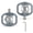 Grey, variant on BUCKLOS SPD PD-M650 Pedals Mountain Bike Clip in SPD Flat Combo Dual Sided Pedals, Compatible with Shimano SPD MTB/Road Bike Clipless Pedals for Indoor Cycling and Urban Riding