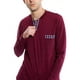 thumbnail image 4 of Pijama Hombre Playera Tejido De Punto ALG. Pantalon Popelina, 4 of 8