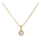 thumbnail image 3 of Collar Mujer Oro 14k Zirconia Cúbica, Joyería Fina Xtellar dorado, 3 of 3