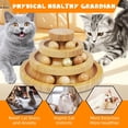 thumbnail image 3 of Pelota Cat Ball Track DoogCat con 9 bolas, tamaño grande, 3 of 7