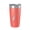 Coral, variant on Messalonskee Lake Map Tumbler Travel Mug Insulated Laser Engraved Coffee Cup Maine 20 oz Pink