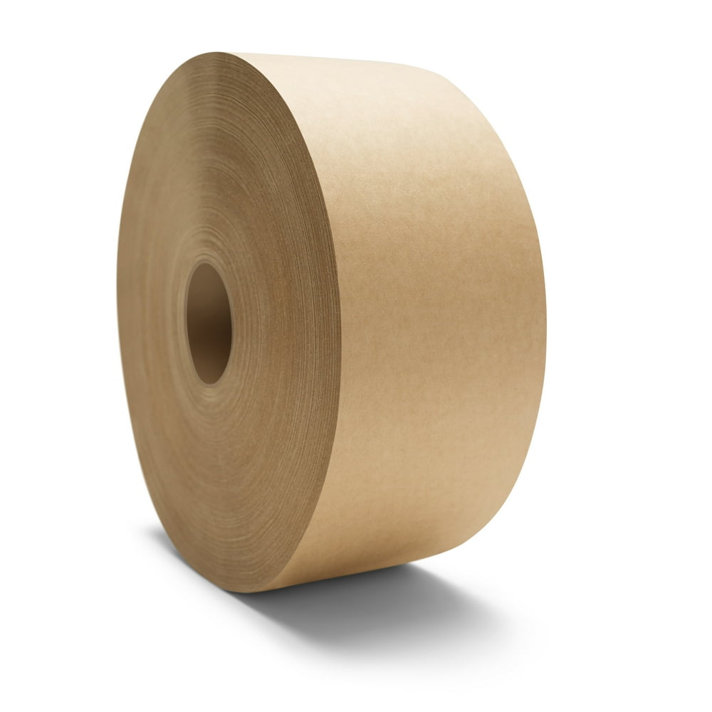 10 Rolls 3" x 600ft Central 160 Kraft NonReinforced Gummed Tape