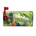 thumbnail image 2 of Lsque Pikmin Mailbox Cover Standard Size ,Magnetic Mailbox Covers Post Wraps Letter Box Cover -21x18 in, 2 of 9