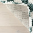 thumbnail image 3 of nuLOOM Adelaide Mid-Century Checkered Shag Area Rug, 10' x 14', Green, 3 of 9