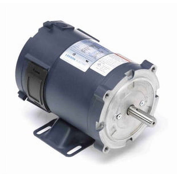 1/4 hp 1800 RPM 56C Frame 12 Volts DC TENV Leeson Electric Motor # 108045
