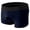 #02-Dark Blue, variant on Men’s Cotton Blend Hollow Out Boxer Briefs, Pothole Cutout Underwear, Comfortable Elastic Waist Trunks