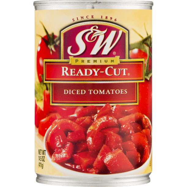 S&W ReadyCut Diced Tomatoes, 14.5 oz