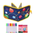 thumbnail image 2 of Juego de de libro borrable, 7 páginas, juego de viajes por carretera preescolar para niños y niñas, regalo de vacaciones, tamaño compacto, , estilo E CUTICAT Libro de garabatos borrable, 2 of 8