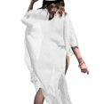 thumbnail image 1 of Women Chiffon Bathing Suit Bikini Cover Up Beach Dress, 1 of 5