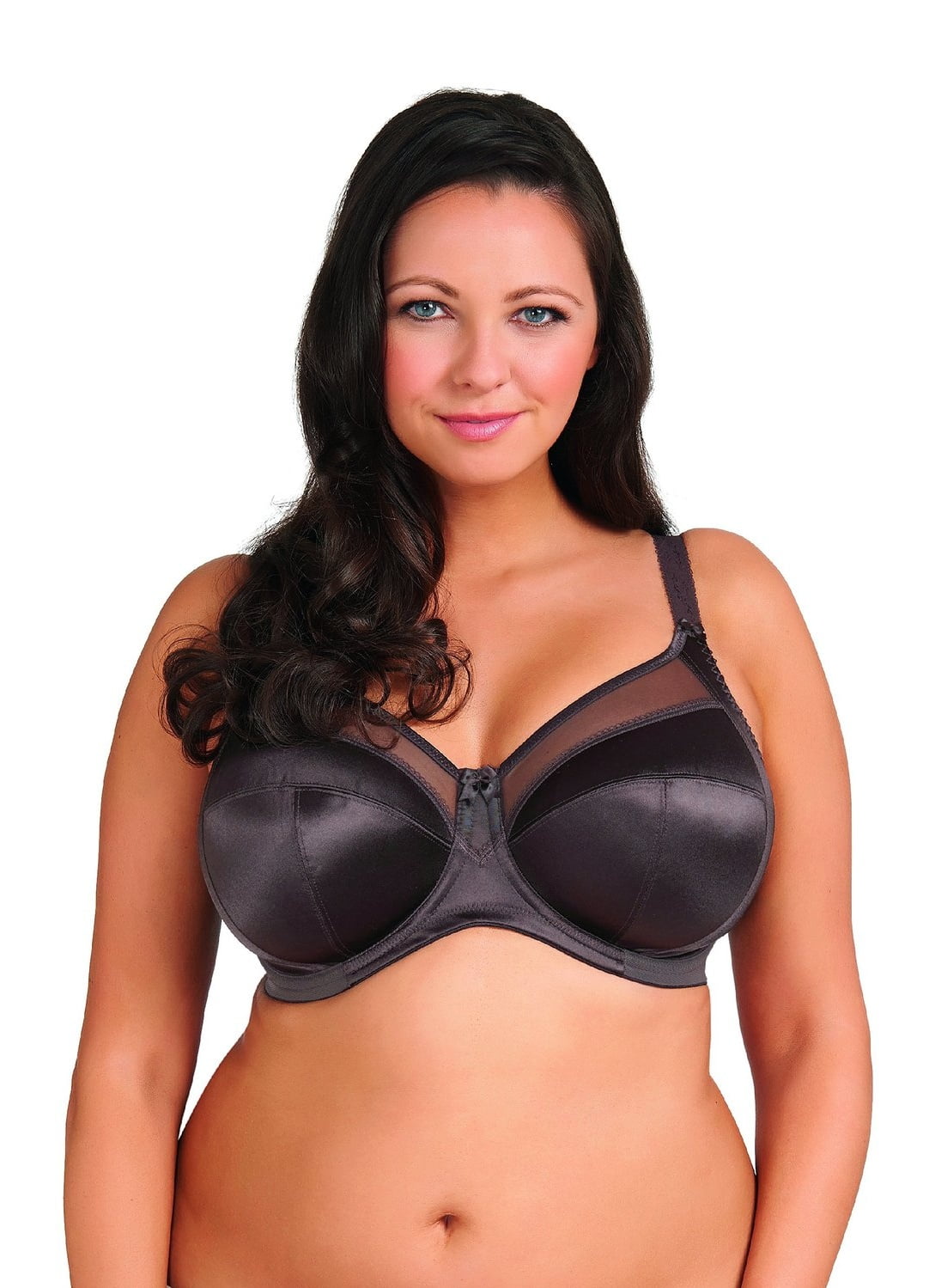 Goddess Keira Banded Satin Underwire Bra GD6090