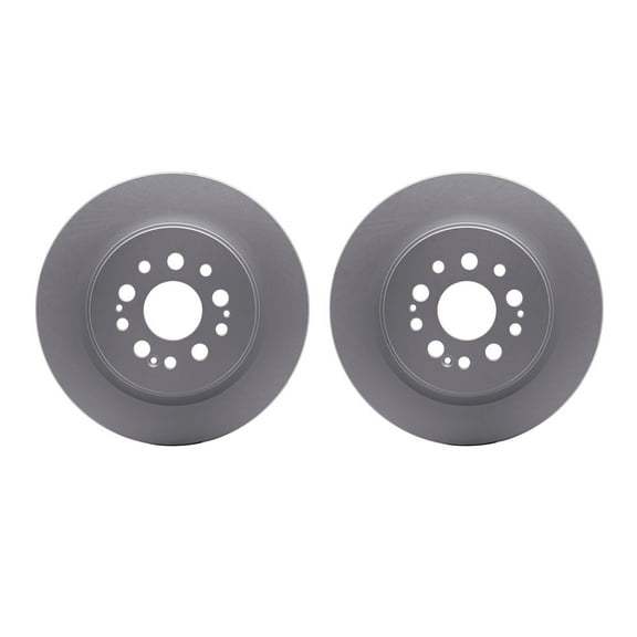 Dynamic Friction Company Rear Geospec Brake Rotors 4002-59053
