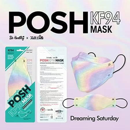 [Pack of 10] Posh KF94 Mask - Dreaming Saturday (B11) (MADE IN KOREA)$$Tools & Hardware Other