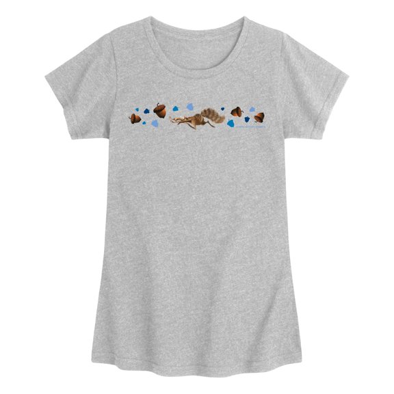 Ice Age - Scrat - Youth Girls Fitted Short Sleeve T-Shirt