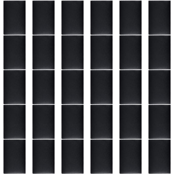 Uonlytech 30Sheets Black Dry Erase Blackboard Stickers Sturdy Reusable Board for Office Wall
