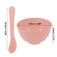 thumbnail image 4 of Unique Bargains 1 Set Lightweight Facial Mask Mixing Bowl with Stick 5.98" Length Pink, 4 of 5