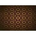 thumbnail image 1 of Ahgly Company Machine Washable Indoor Rectangle Transitional Saddle Brown Area Rugs, 8' x 12', 1 of 7