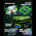 thumbnail image 4 of Radiador de Ventilador de Refrigeración Semiconductor Magnético para Teléfono Móvil con Enfriador de Juegos Ajustable de 7 Velocidades para Teléfono IOS Android A, 4 of 5