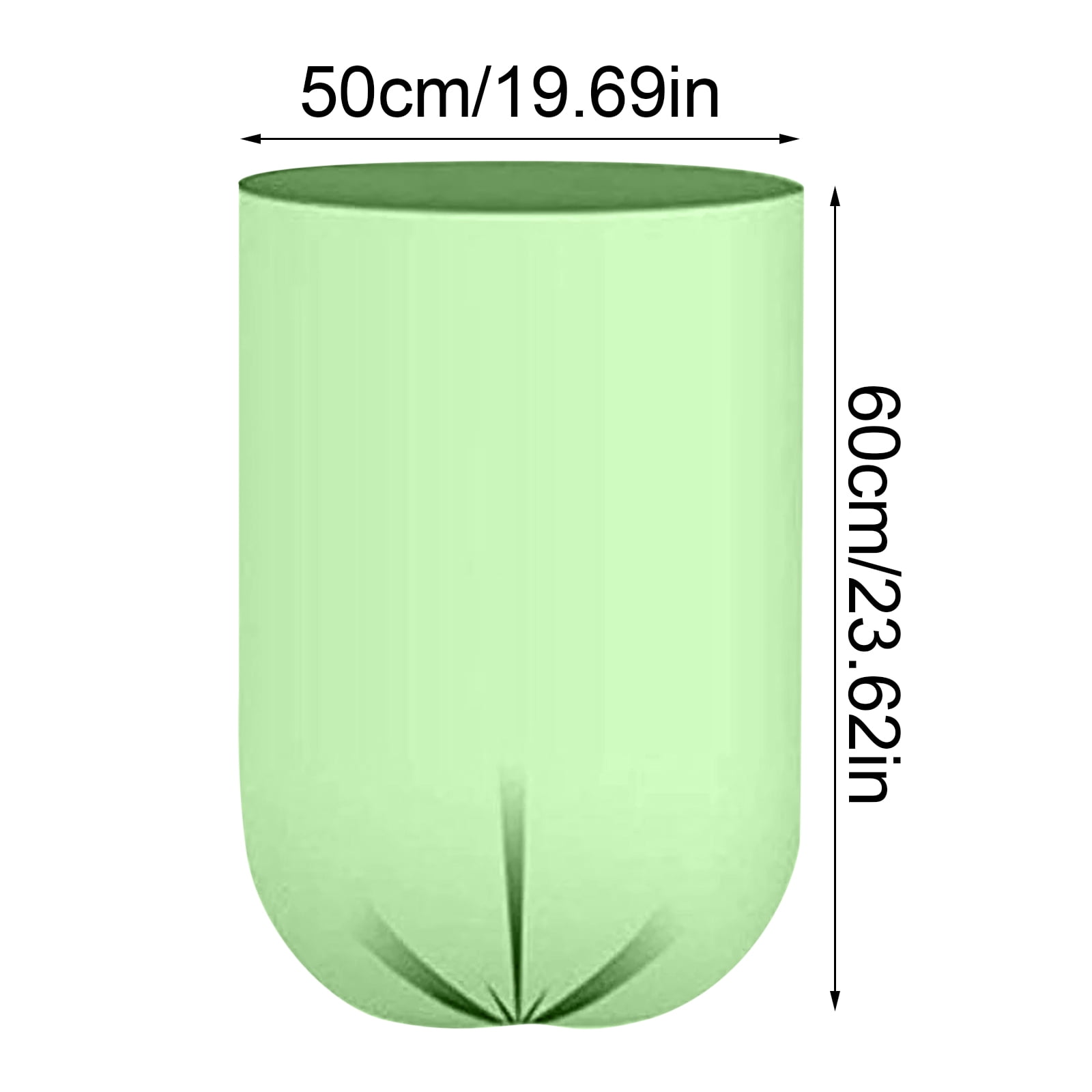 YWIYIUD 200 Counts 8 Gallon 50x60Cm Biodegradable TrashBags Bathroom TrashBags Unscented Garbage Bags Strong LeakProof Compostable TrashLiners for Bedroom Kitchen HomeOffice