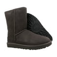 thumbnail image 4 of UGG Classic Short II Boot Suede Womens Shoes Size 7, Color: Grey, 4 of 5