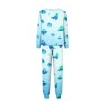 thumbnail image 5 of Matching Halloween Pajamas Set for Whole Family, Breathable Long Sleeve Halloween Family Pajamas with Ghost Pumpkin Print, Fun Family Halloween Pajama Set Party, 5 of 6
