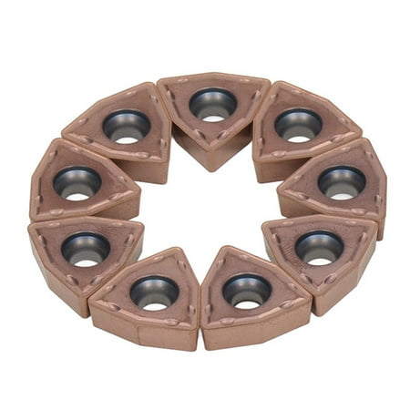 

Turning Insert Wide Application 10Pcs Incisive Inserts Cutter For Metal WCMX040208FX